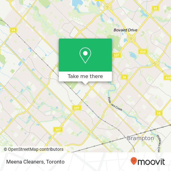 Meena Cleaners map
