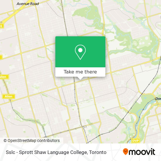 Sslc - Sprott Shaw Language College map