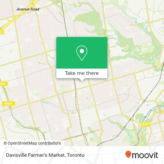 Davisville Farmer's Market map