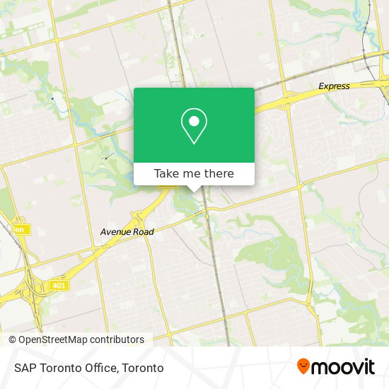 SAP Toronto Office plan