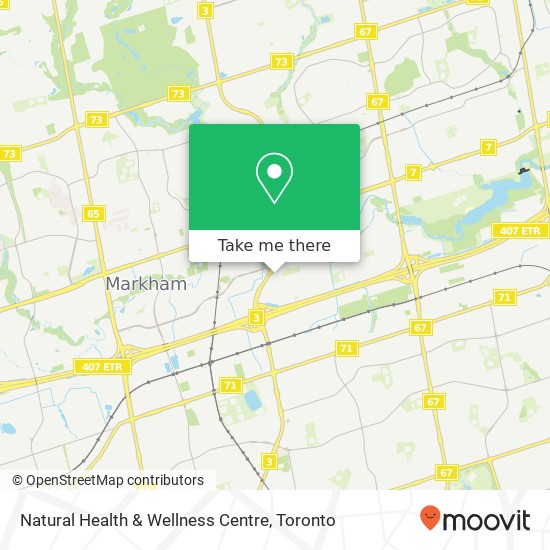 Natural Health & Wellness Centre plan