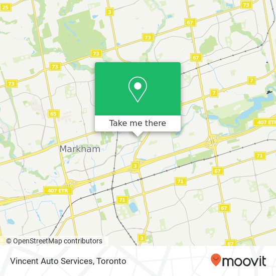 Vincent Auto Services map