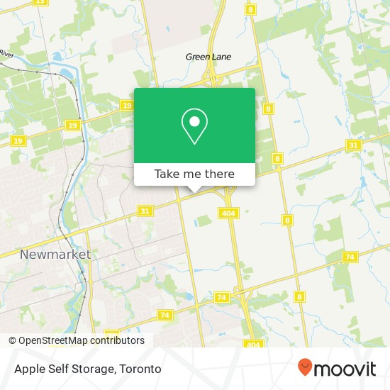 Apple Self Storage plan