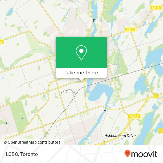 LCBO map