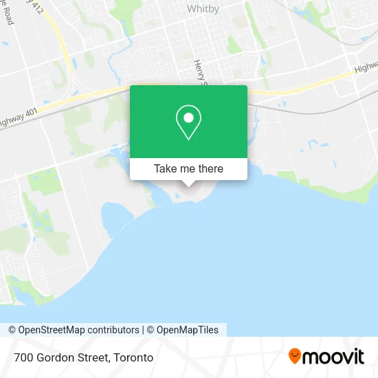 700 Gordon Street map