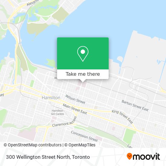300 Wellington Street North map