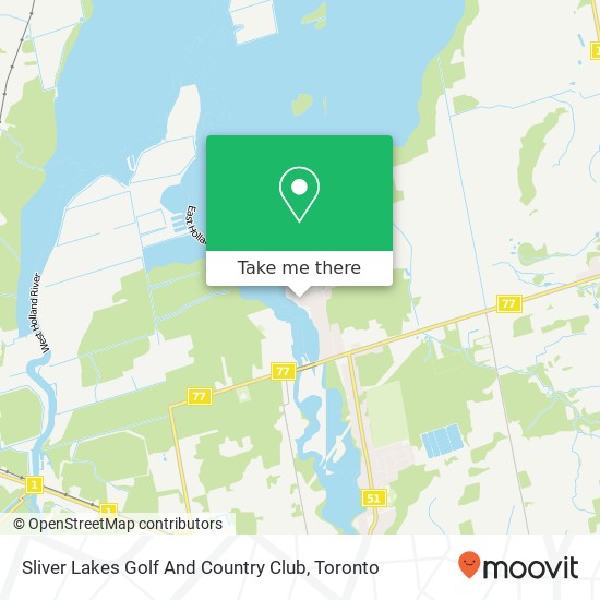 Sliver Lakes Golf And Country Club plan