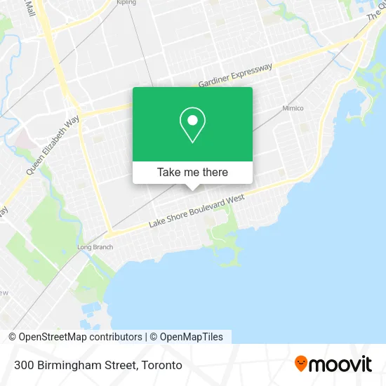 300 Birmingham Street map