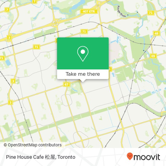 Pine House Cafe 松屋 map