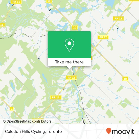 Caledon Hills Cycling plan