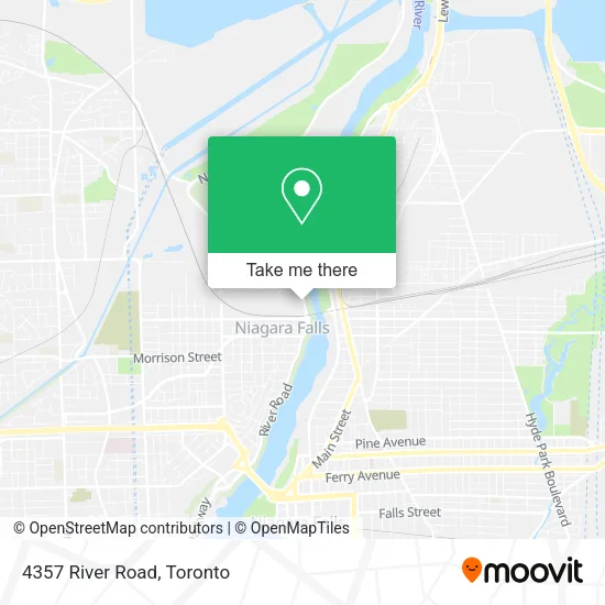 4357 River Road map