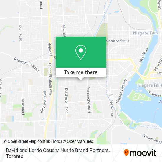 David and Lorrie Couch/ Nutrie Brand Partners map