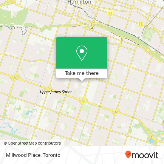 Millwood Place map