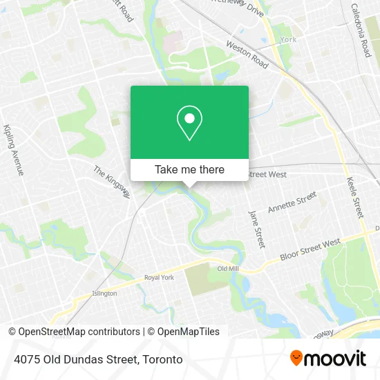 4075 Old Dundas Street map