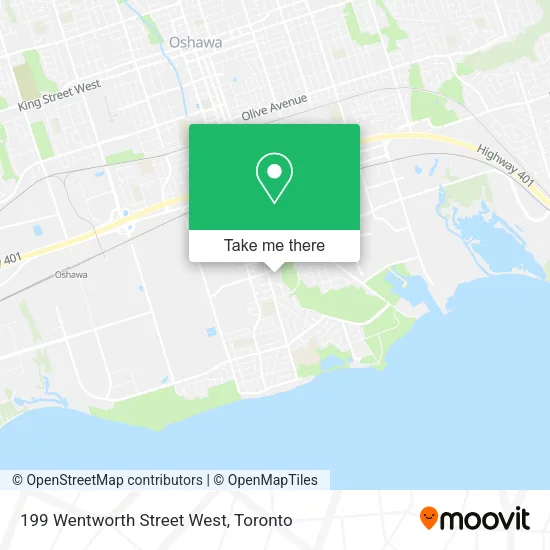 199 Wentworth Street West map
