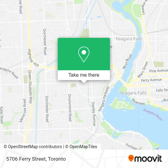 5706 Ferry Street map