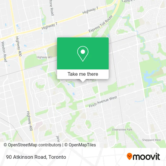 90 Atkinson Road map