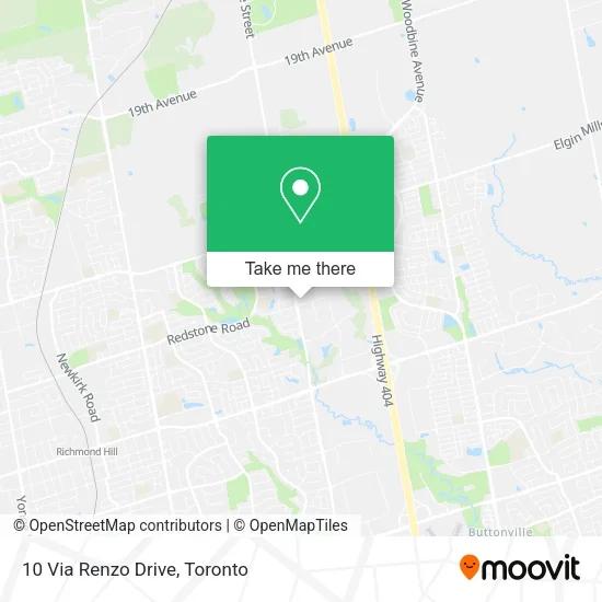 10 Via Renzo Drive map