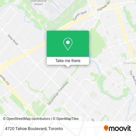 4720 Tahoe Boulevard map