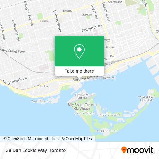 38 Dan Leckie Way map