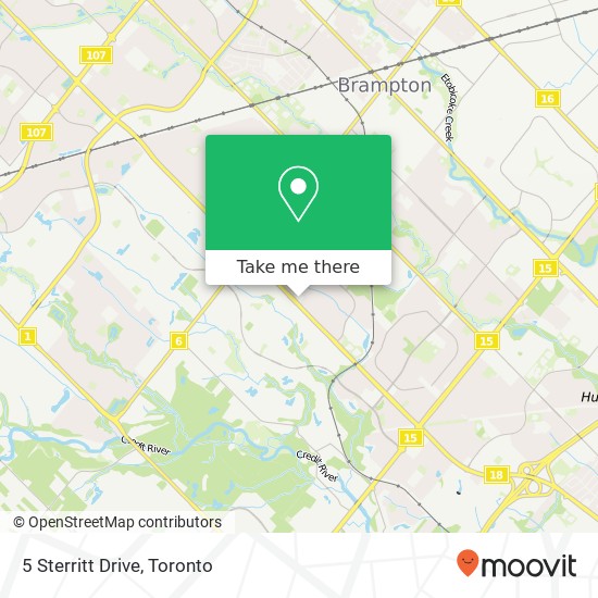 5 Sterritt Drive map