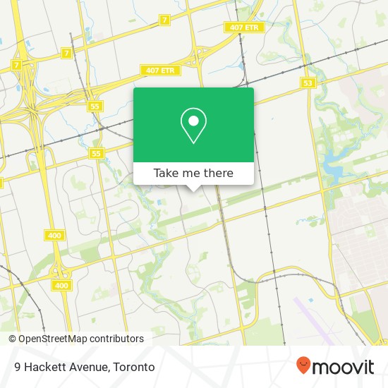 9 Hackett Avenue map