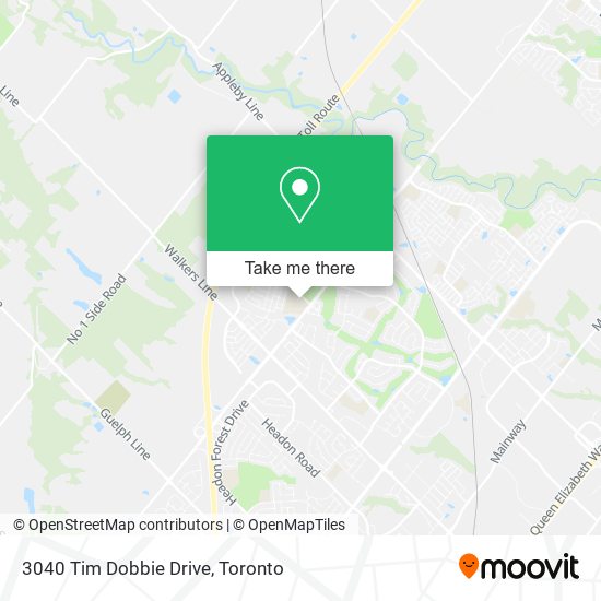 3040 Tim Dobbie Drive map