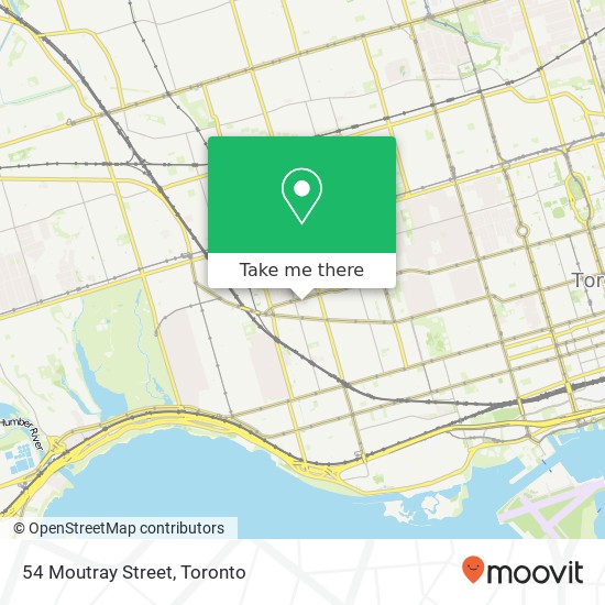 54 Moutray Street map
