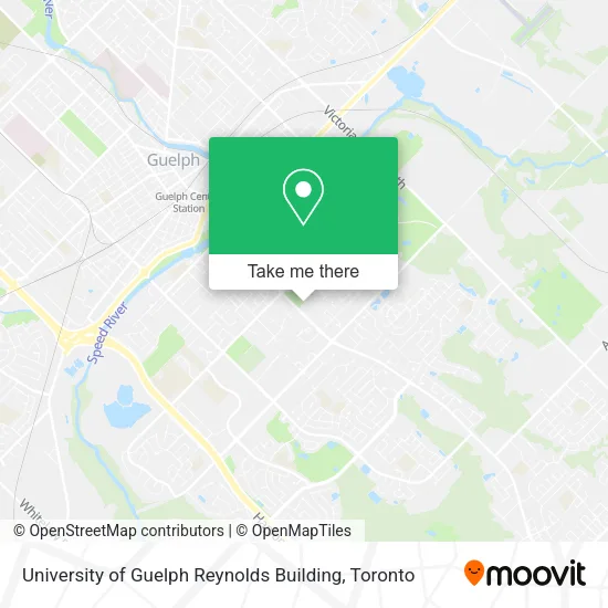 University of Guelph Reynolds Building map