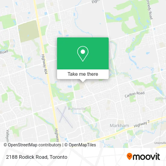 2188 Rodick Road map