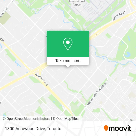 1300 Aerowood Drive map