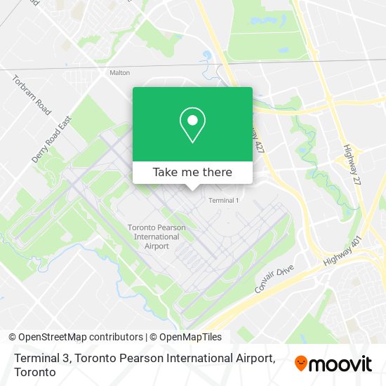 Terminal 3, Toronto Pearson International Airport plan