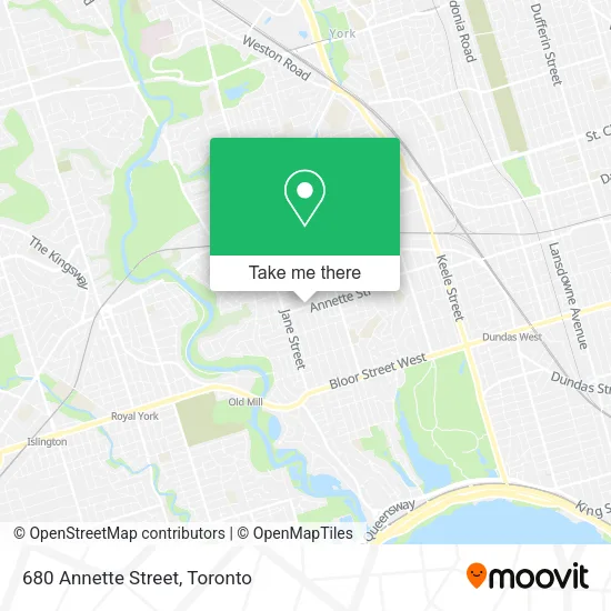 680 Annette Street map