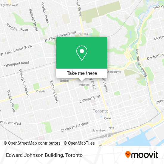 Edward Johnson Building map