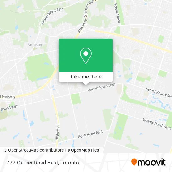 777 Garner Road East map