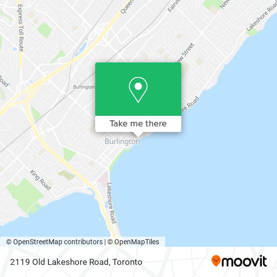 2119 Old Lakeshore Road map