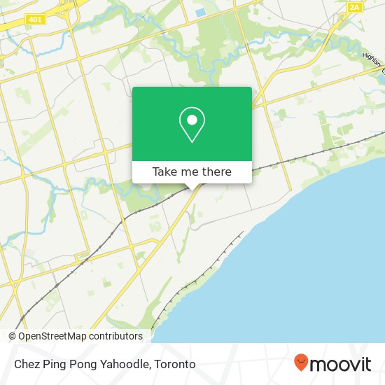 Chez Ping Pong Yahoodle map