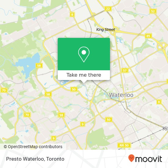 Presto Waterloo plan