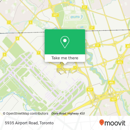 5935 Airport Road map