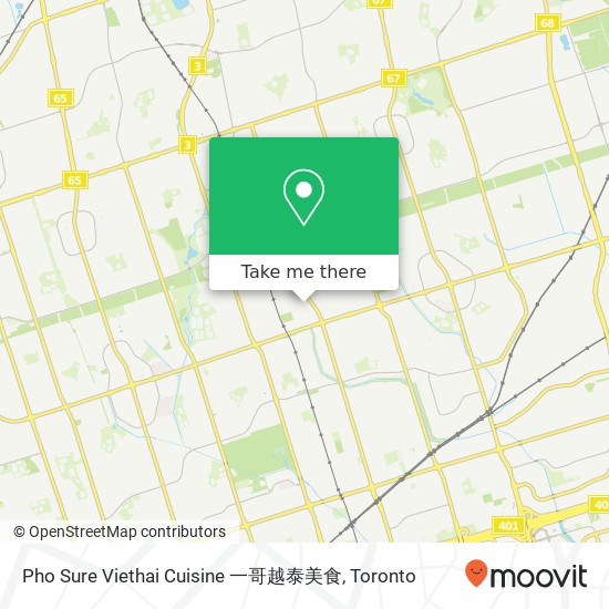 Pho Sure Viethai Cuisine 一哥越泰美食 map