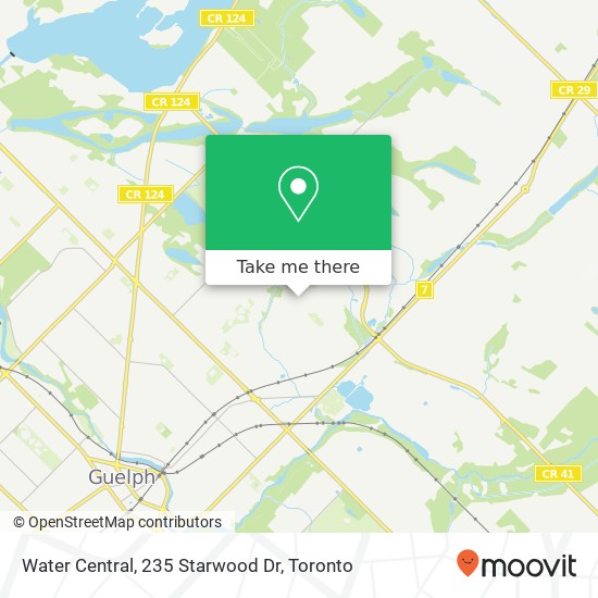 Water Central, 235 Starwood Dr map
