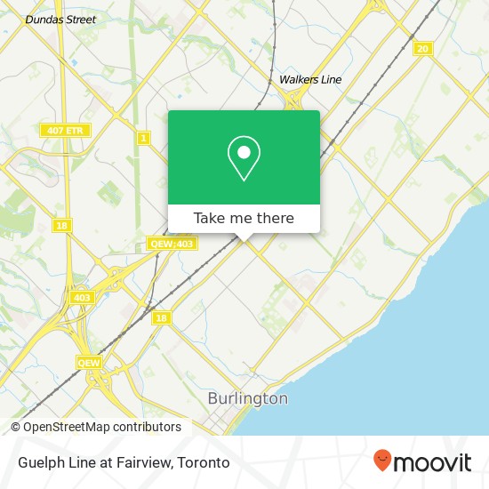 Guelph Line at Fairview plan