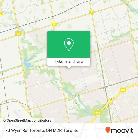 70 Wynn Rd, Toronto, ON M2R map