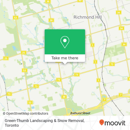 Green-Thumb Landscaping & Snow Removal, 12 Drumern Cres map