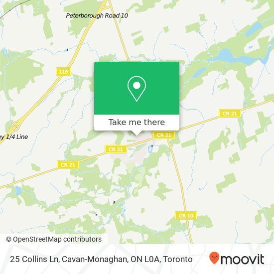 25 Collins Ln, Cavan-Monaghan, ON L0A plan