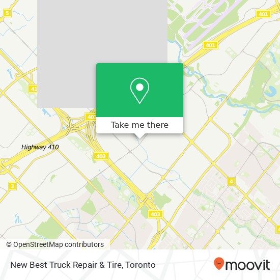 New Best Truck Repair & Tire, 1136 Matheson Blvd E map