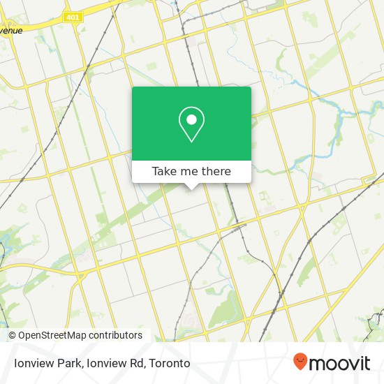 Ionview Park, Ionview Rd map