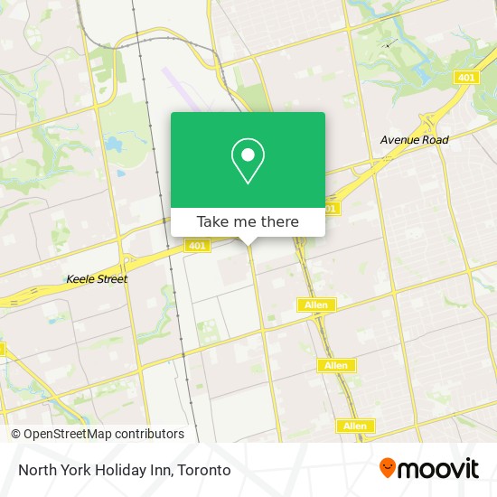 North York Holiday Inn plan