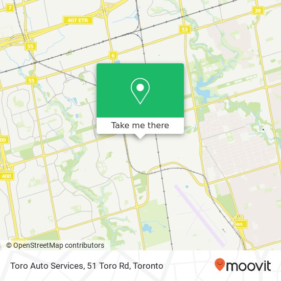 Toro Auto Services, 51 Toro Rd map