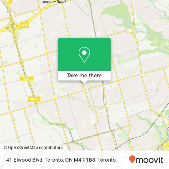 41 Elwood Blvd, Toronto, ON M4R 1B8 plan